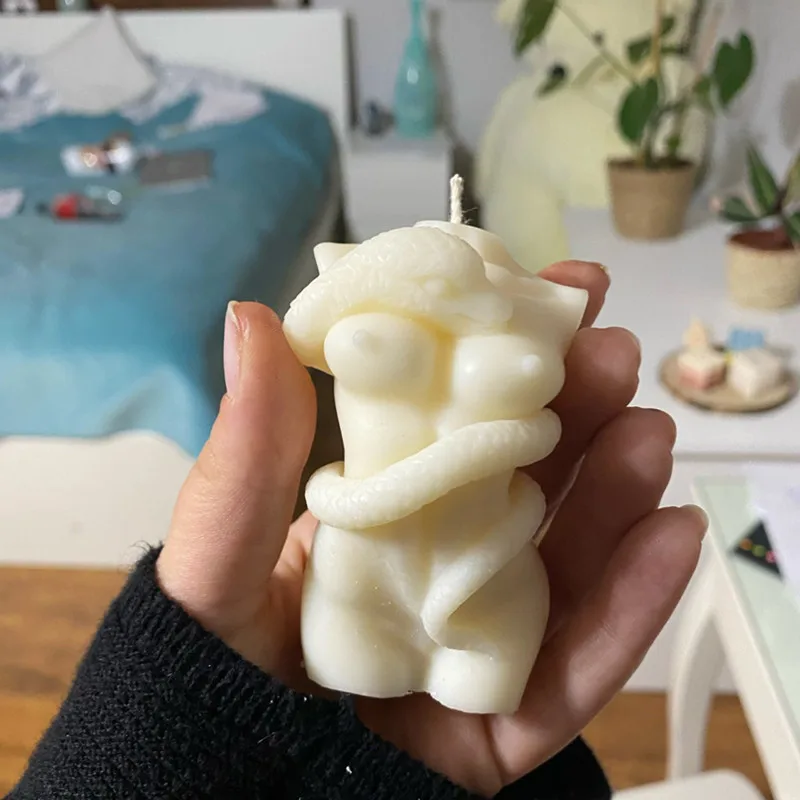 Beauty and Snake Candle Silicone Mold for Handmade Chocolate Decoration Gypsum Aromatherapy Soap Resin Candle Silicone Mould
Beauty and Snake Candle Silicone Mold for Handmade Chocolate Decoration Gypsum Aromatherapy Soap Resin Candle Silicone Mould