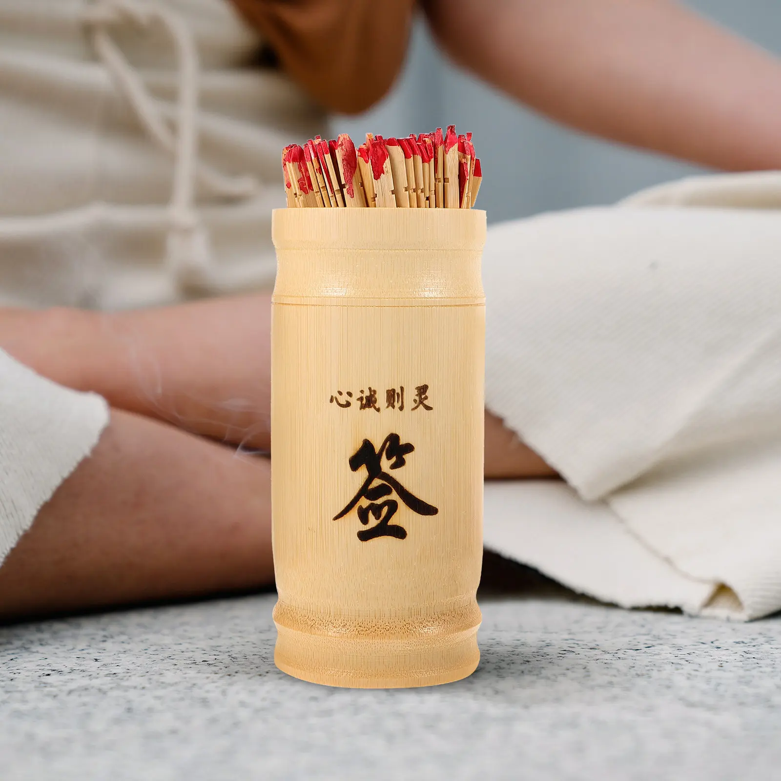 1Set Vintage Chinese Divination Sticks Kit Bamboo Bucket Book Buddhist Fortune Telling Props Smooth Burr Free Safe for Group
1Set Vintage Chinese Divination Sticks Kit Bamboo Bucket Book Buddhist Fortune Telling Props Smooth Burr Free Safe for Group