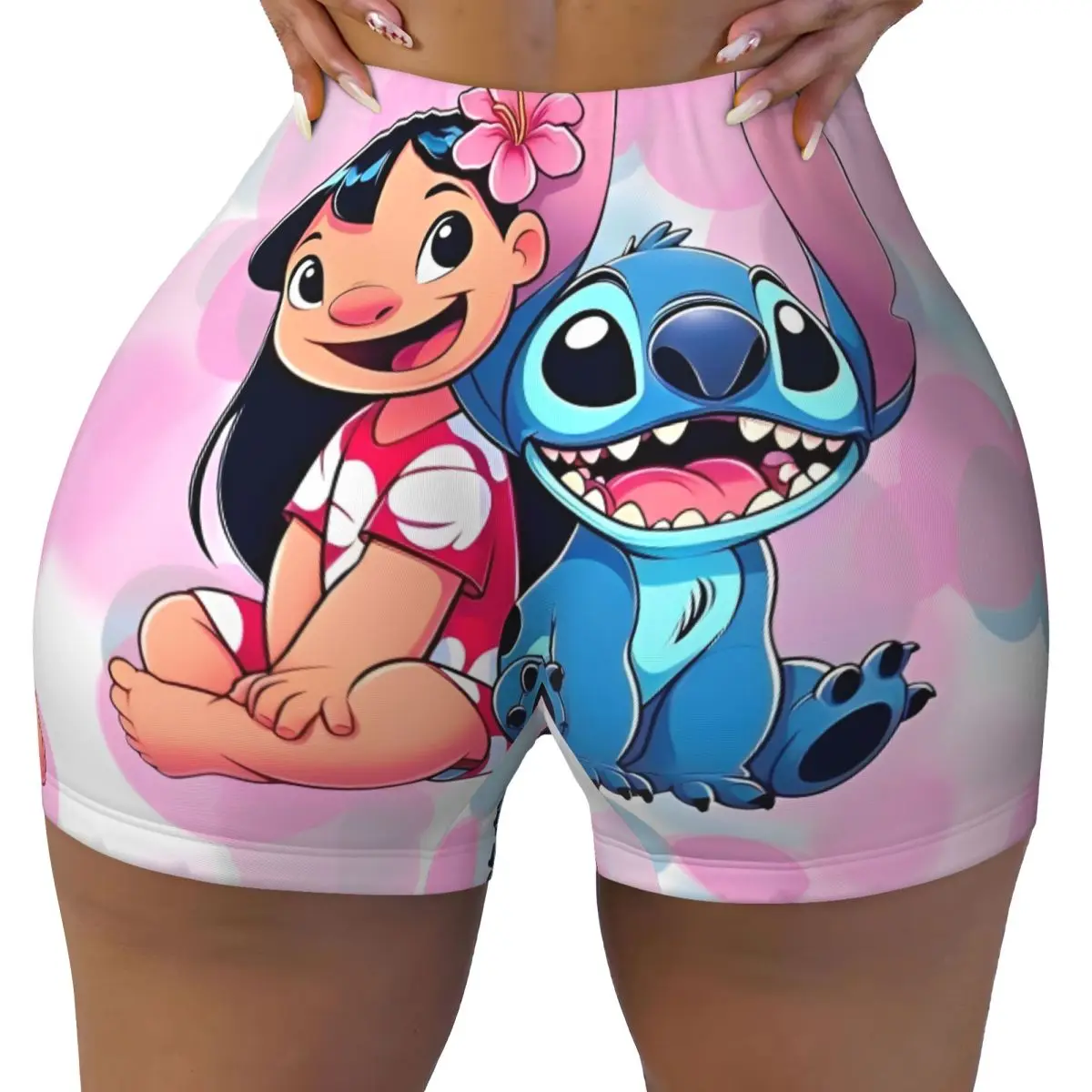 Короткие женские спортивные штаны для йоги с высокой талией Lilo And Stitch для фитнеса и тренировок в тренажерном зале
Короткие женские спортивные штаны для йоги с высокой талией Lilo And Stitch для фитнеса и тренировок в тренажерном зале