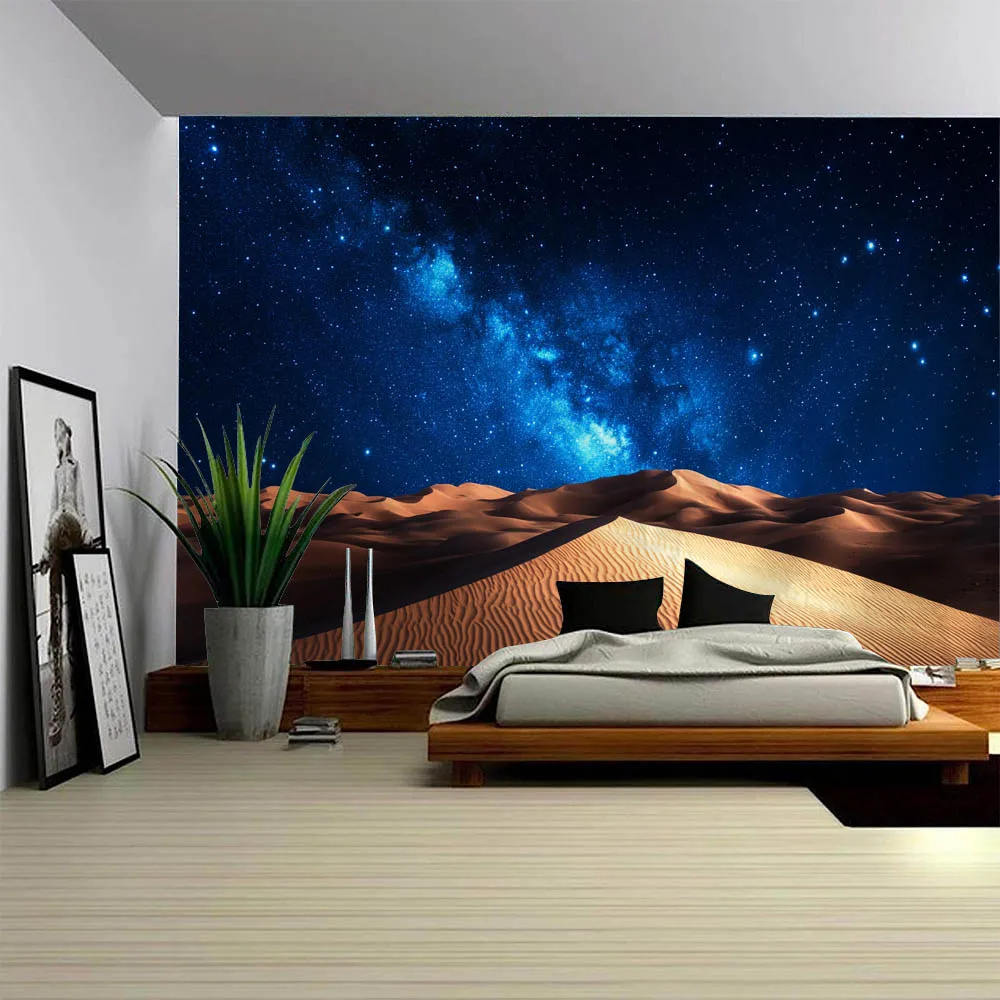 Desert Night Sky Tapestry Multi Size Series, Outdoor Landscape Wall Hanging, Living Room Home Background Fabric Art Decoration
Desert Night Sky Tapestry Multi Size Series, Outdoor Landscape Wall Hanging, Living Room Home Background Fabric Art Decoration