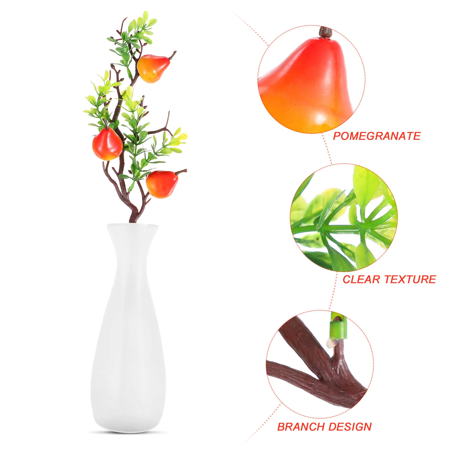 2 Pcs Artificial Pear Cuttings Fake Branches Home Decor Lemonade Simulation Fruit
2 Pcs Artificial Pear Cuttings Fake Branches Home Decor Lemonade Simulation Fruit