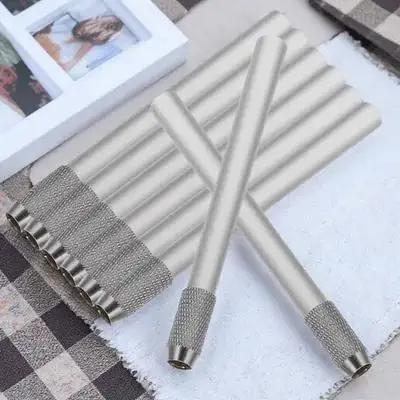Premium Sketch Pencil Extension Rod Set of 8 Metal Extenders for Short Pencils Art Drawing Studio School Use
Premium Sketch Pencil Extension Rod Set of 8 Metal Extenders for Short Pencils Art Drawing Studio School Use