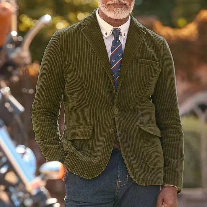 Men's Casual Velvet Jacket Autumn Winter British Style Versatile Leisure Suiting Outerwear Wear Resistant Windproof Polyester
Men's Casual Velvet Jacket Autumn Winter British Style Versatile Leisure Suiting Outerwear Wear Resistant Windproof Polyester