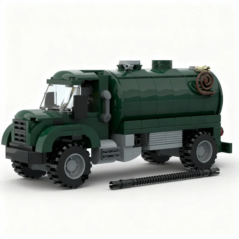 228pcs MOC Septic Truck City Model Building Blocks Construction Toy Christmas Gifts DIY Creative Idea Education Birthday Brick
228pcs MOC Septic Truck City Model Building Blocks Construction Toy Christmas Gifts DIY Creative Idea Education Birthday Brick