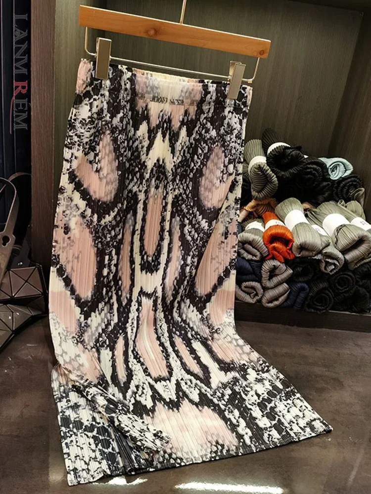 Hundred Slim Elasticated Waist with Bags Open Skirt High-end Pleated Printed Medium-length Women's Skirt 2025 Summer Hundred
Hundred Slim Elasticated Waist with Bags Open Skirt High-end Pleated Printed Medium-length Women's Skirt 2025 Summer Hundred