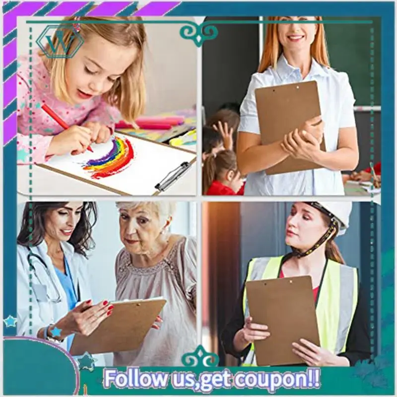 1 PCS Clipboards Bulk Standard A4 Letter Size (9 X 12.5 Inches) Board With Low Profile Clip For Teachers, Doctors And Nurses
1 PCS Clipboards Bulk Standard A4 Letter Size (9 X 12.5 Inches) Board With Low Profile Clip For Teachers, Doctors And Nurses