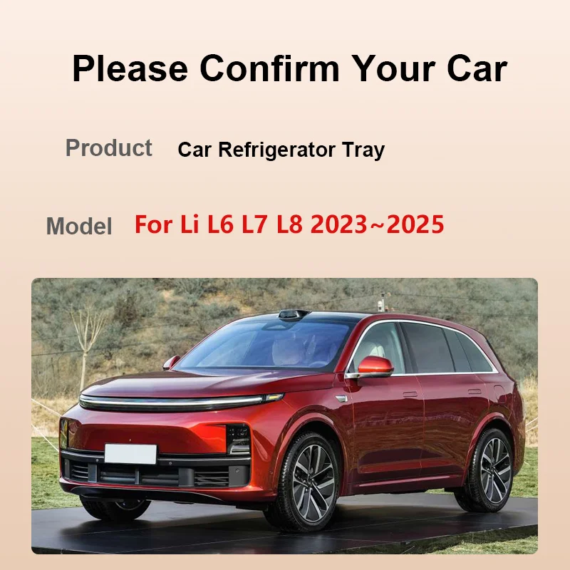 For Lixiang Li L6 L7 L8 2023~2025 2024 Silicone Car Refrigerator Storage Box Tray Mat Storage Pad Restyling Interior Accessories
For Lixiang Li L6 L7 L8 2023~2025 2024 Silicone Car Refrigerator Storage Box Tray Mat Storage Pad Restyling Interior Accessories
