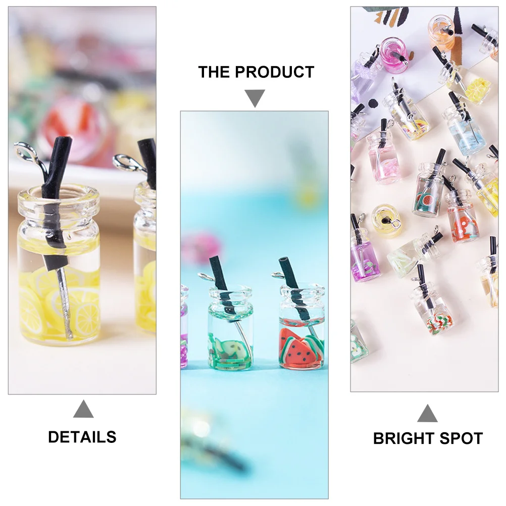 20Pcs Creative Mini Beverage Bottle Pendant DIY Jewelry Accessories for Handmade Charms Bracelet Necklace DIY Charms
20Pcs Creative Mini Beverage Bottle Pendant DIY Jewelry Accessories for Handmade Charms Bracelet Necklace DIY Charms