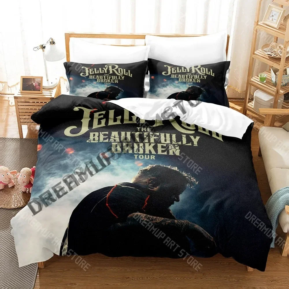 3D Print Jelly Roll The Beautifully Broken Bedding Set Single Twin Full Queen King Size Bed Set Adult Kid Bedroom Duvetcover Set
3D Print Jelly Roll The Beautifully Broken Bedding Set Single Twin Full Queen King Size Bed Set Adult Kid Bedroom Duvetcover Set