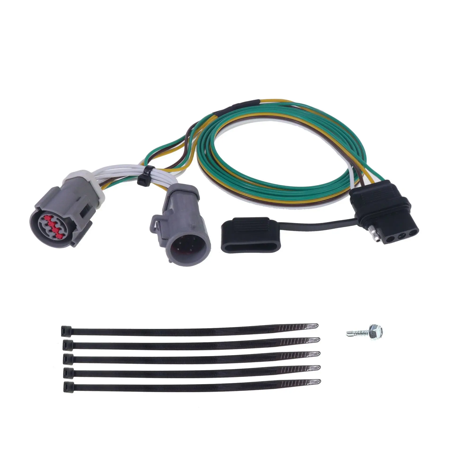 4-Pin Trailer Wiring Harness Compatible with For For For Ford For F-150 For F-250 For F-350 55316 Cross ReFor Ference
4-Pin Trailer Wiring Harness Compatible with For For For Ford For F-150 For F-250 For F-350 55316 Cross ReFor Ference