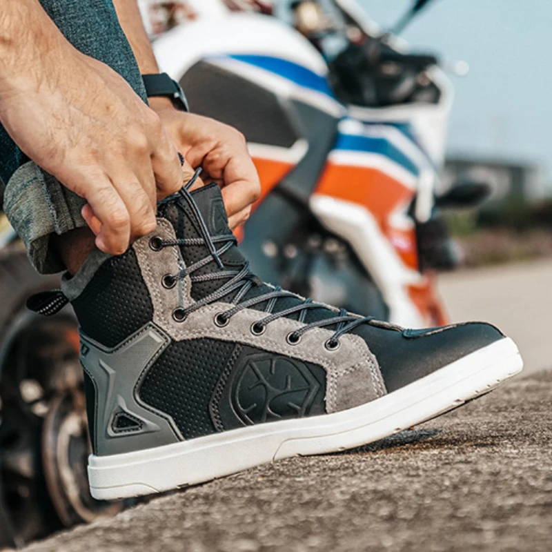 Motorcycle Boots Men Moto Motocross Riding Boots Motorbike Shoes Riding Shoes Men Spring Microfiber Leather Casual Shoes
Motorcycle Boots Men Moto Motocross Riding Boots Motorbike Shoes Riding Shoes Men Spring Microfiber Leather Casual Shoes