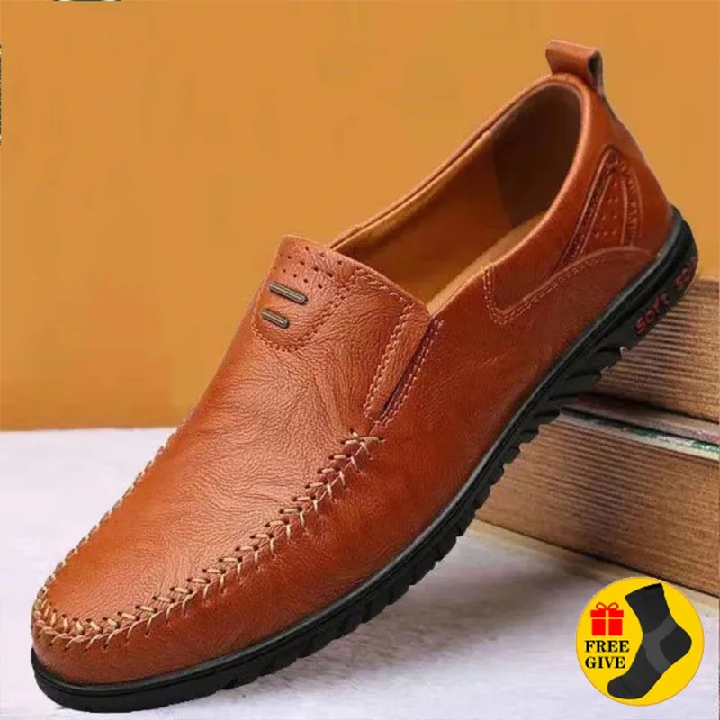 2023 Genuine Leather Men's Casual Shoes Luxury Brand round Toe Fashionable Spring Autumn Seasonal Slip-On Rabbit Fur Lined
2023 Genuine Leather Men's Casual Shoes Luxury Brand round Toe Fashionable Spring Autumn Seasonal Slip-On Rabbit Fur Lined