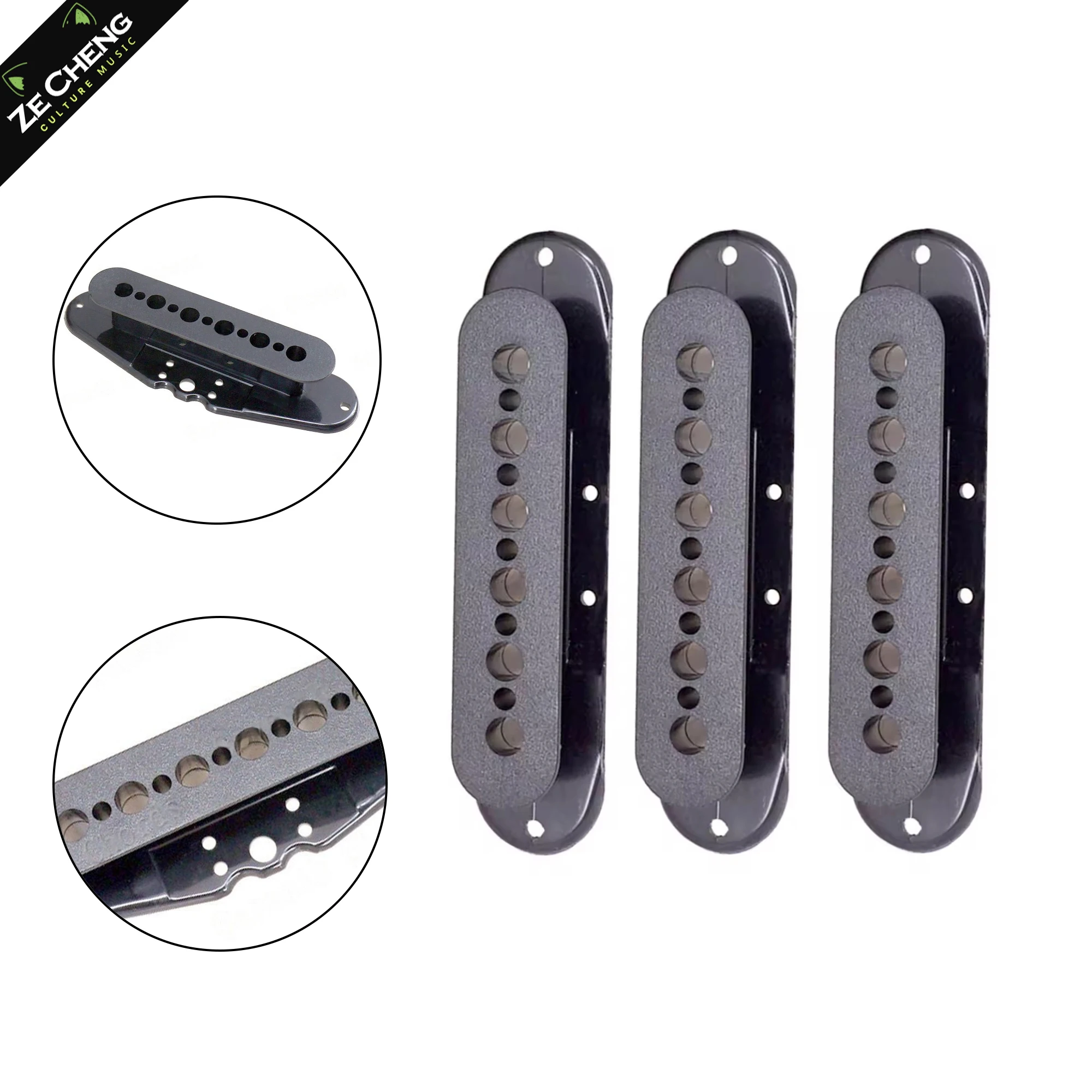 Single Coil Guitar Pickup Bobbin for St Electric Guitar Pickup Coil Cover Abs 48/50/52mm Pole Spacing Bobbin
Single Coil Guitar Pickup Bobbin for St Electric Guitar Pickup Coil Cover Abs 48/50/52mm Pole Spacing Bobbin