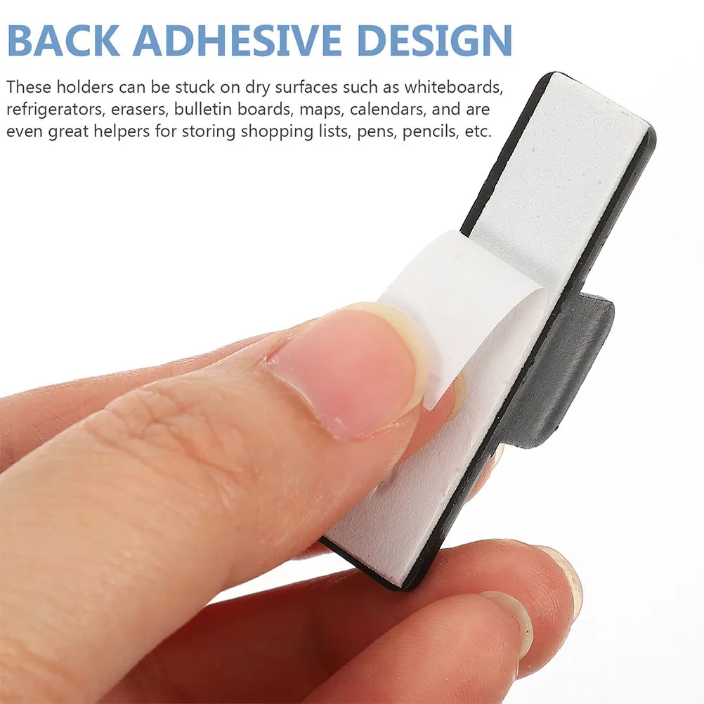 24 шт. самоклеящиеся держатели для ручек, пластиковые зажимы для карандашей для белой доски, многофункциональные фиксаторы для ручек для школы и офиса
24 шт. самоклеящиеся держатели для ручек, пластиковые зажимы для карандашей для белой доски, многофункциональные фиксаторы для ручек для школы и офиса