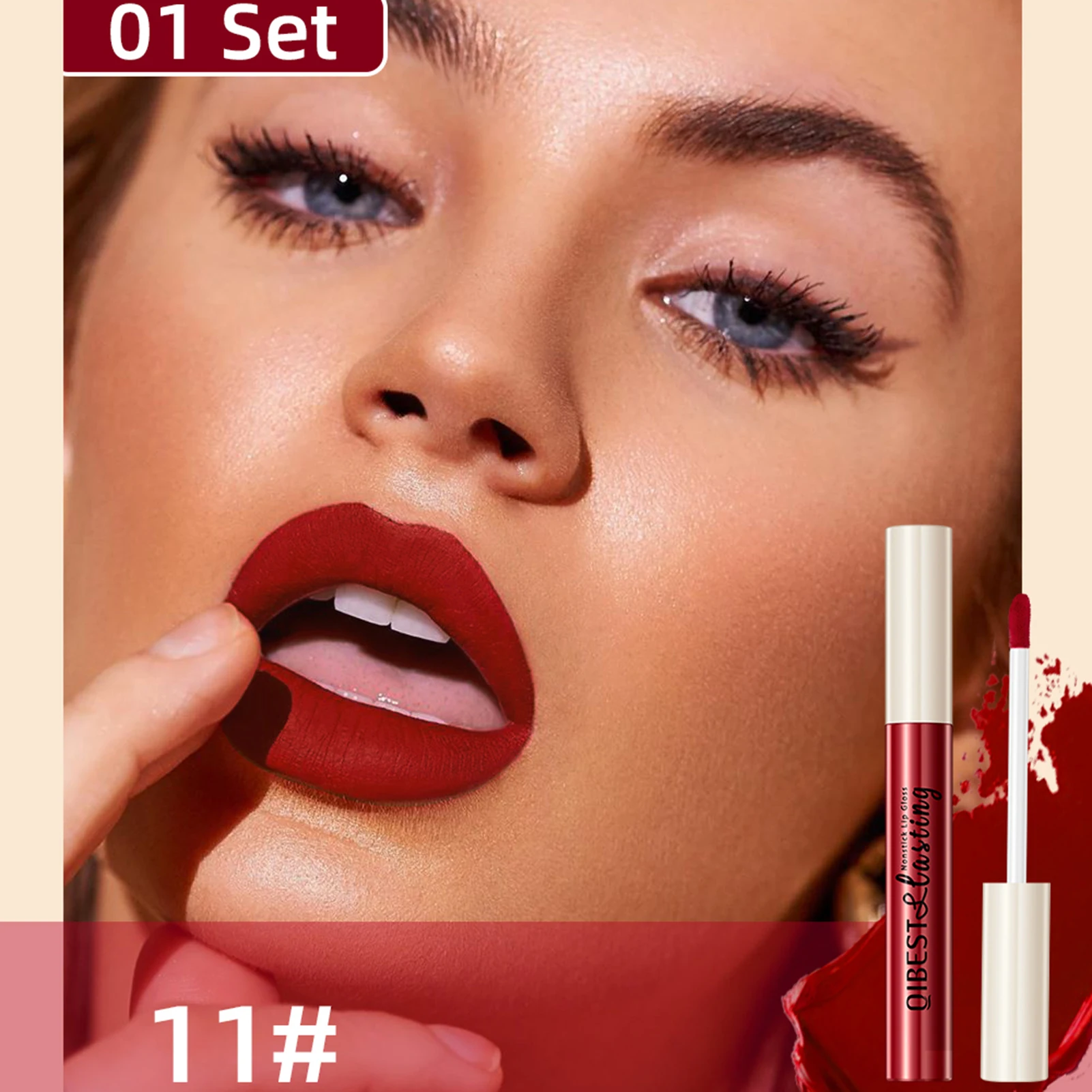 Multi-color Matte Lip Gloss Set Non-Sticky Lightweight Lip Color for Women Makeup Natural Use
Multi-color Matte Lip Gloss Set Non-Sticky Lightweight Lip Color for Women Makeup Natural Use