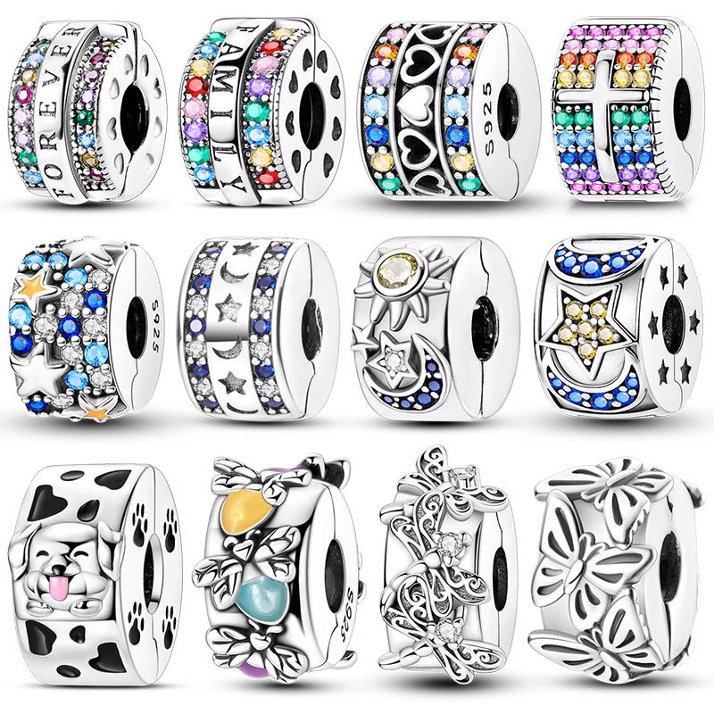 charms plata de ley 925 Colored Zircon Clasp Beads Fits 3mm Bracelet Necklace For Women Pendant Luxury DIY Fine Jewelry Making
charms plata de ley 925 Colored Zircon Clasp Beads Fits 3mm Bracelet Necklace For Women Pendant Luxury DIY Fine Jewelry Making