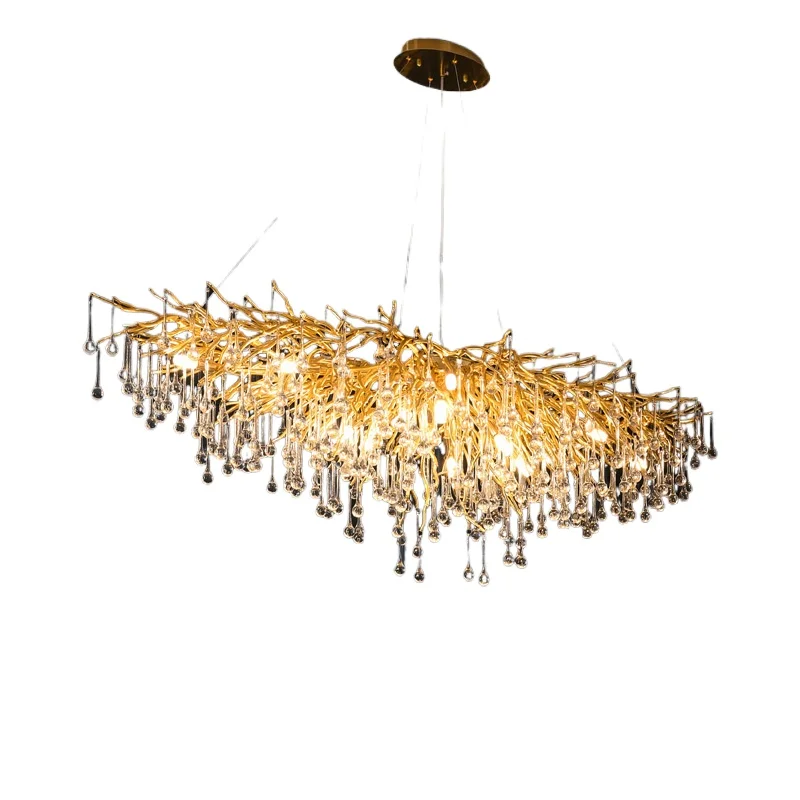 Crystal Chandelier Modern Kitchen Island Lighting Dining Table Hanging Chandelier
Crystal Chandelier Modern Kitchen Island Lighting Dining Table Hanging Chandelier