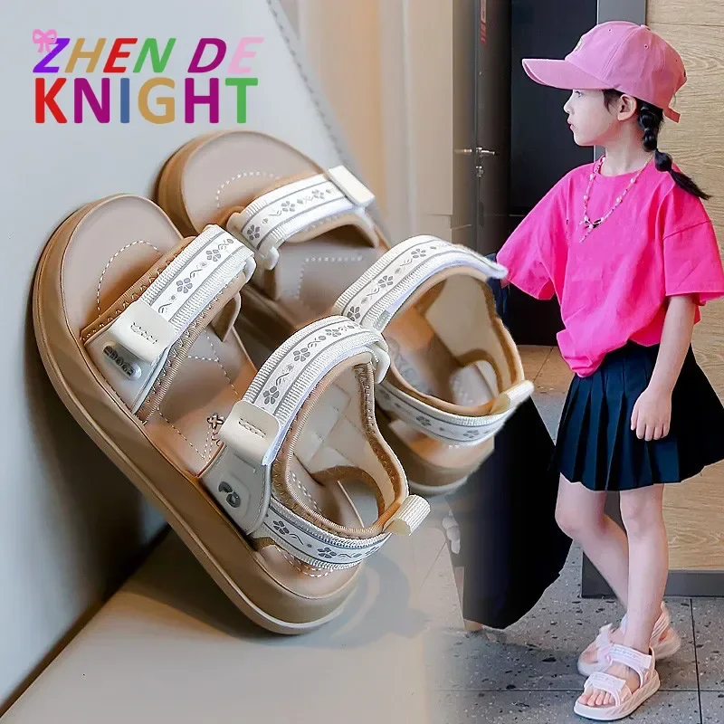New Girls Fashion Shoes Casual Sweet Trendy Girls Sandals Open Toes Breathable Cute 2025 Summer Kids Beach Shoes Princess Style
New Girls Fashion Shoes Casual Sweet Trendy Girls Sandals Open Toes Breathable Cute 2025 Summer Kids Beach Shoes Princess Style