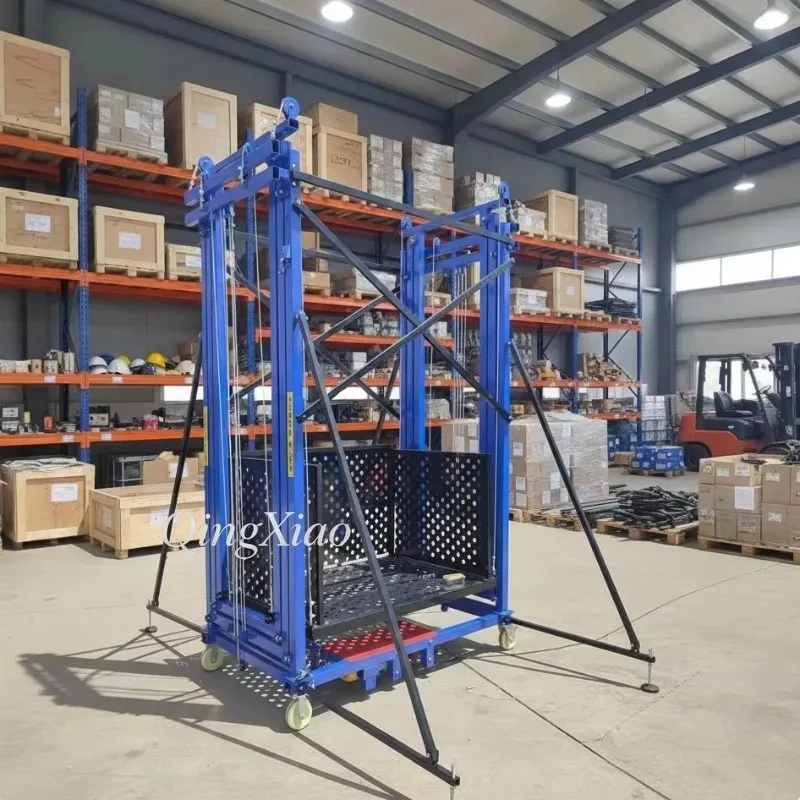 New Foldable Remote Control Electric Lifting Platform Mobile Goods Lift Scaffold For Household Renovation Stable Safe Convenient
New Foldable Remote Control Electric Lifting Platform Mobile Goods Lift Scaffold For Household Renovation Stable Safe Convenient