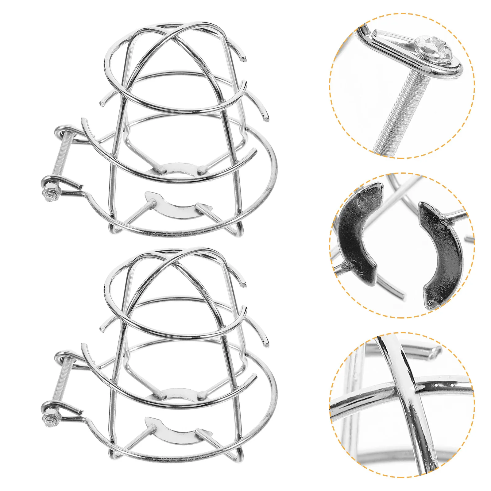 2Pcs Sprinkler Head Cage Fire Sprinkler Cover Protector Guard for Ceiling Mounted Pendent Upright Sprinklers Anti Damage Iron
2Pcs Sprinkler Head Cage Fire Sprinkler Cover Protector Guard for Ceiling Mounted Pendent Upright Sprinklers Anti Damage Iron