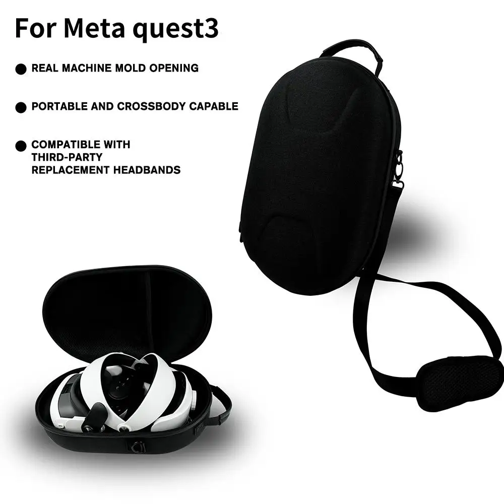 Портативная Дорожная сумка из ЭВА для хранения ремней для Meta Quest 3, фотобокс с плечевым ремнем V6T0
Портативная Дорожная сумка из ЭВА для хранения ремней для Meta Quest 3, фотобокс с плечевым ремнем V6T0