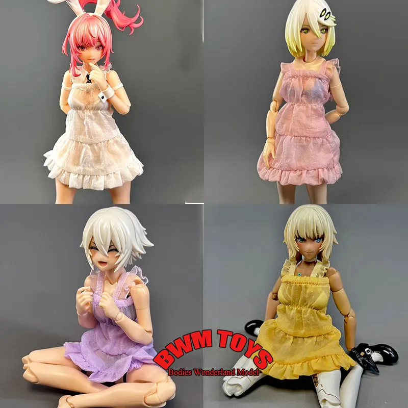 In Stock 1/12 Female Soldier Lace Solid Color Strap Dress Model Clothes For 6'' Rabbit Mobile Suit Girl Action Figure Doll Body
In Stock 1/12 Female Soldier Lace Solid Color Strap Dress Model Clothes For 6'' Rabbit Mobile Suit Girl Action Figure Doll Body