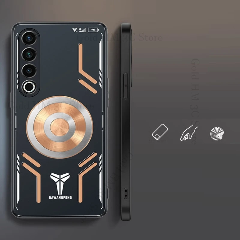 Copper Cooling Heat Dissipation Metal Case For Meizu 21 20 Pro Armor Heavy Duty Protection Cover For Meizu 21 Note 16 Pro Fundas
Copper Cooling Heat Dissipation Metal Case For Meizu 21 20 Pro Armor Heavy Duty Protection Cover For Meizu 21 Note 16 Pro Fundas