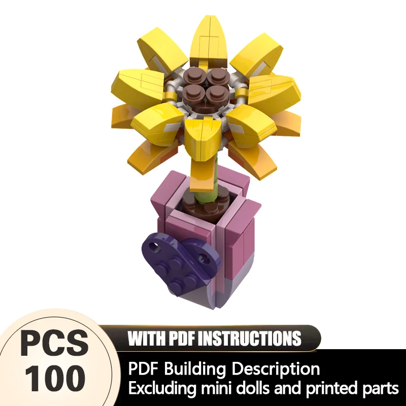 Creators Plant Series Model MOC Building Bricks Yellow Flower Modular Technology Gifts Holiday Assemble Children Toys Suit
Creators Plant Series Model MOC Building Bricks Yellow Flower Modular Technology Gifts Holiday Assemble Children Toys Suit