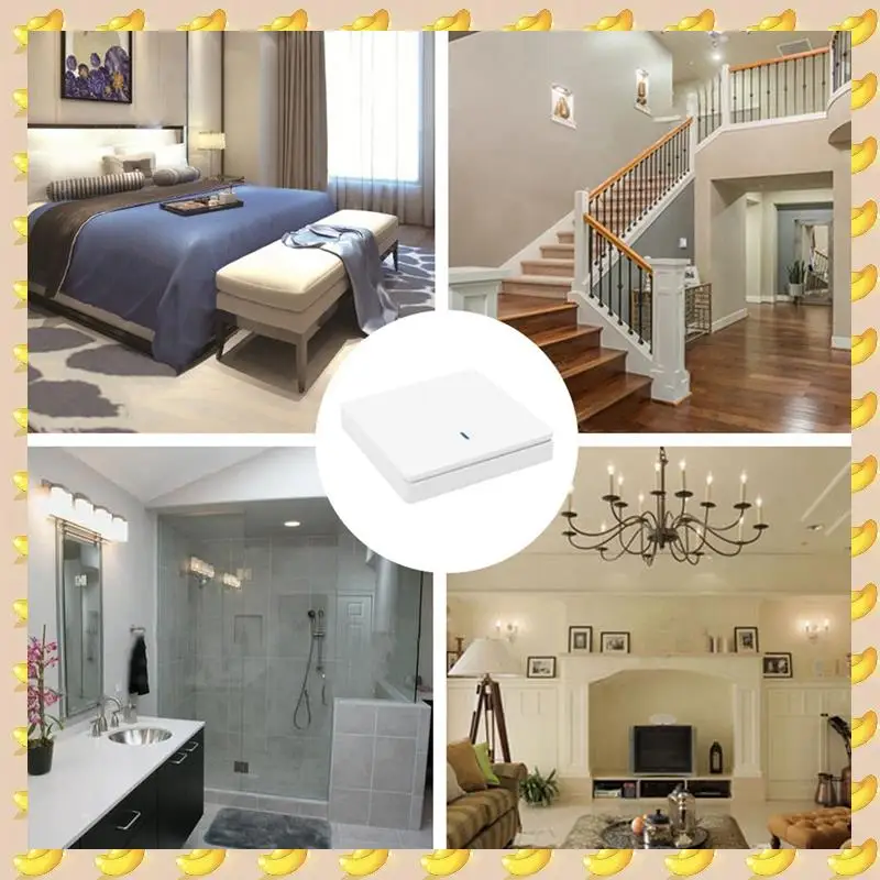 A45U 3X Wireless Smart Light Switch RF 433Mhz Lighting Control Intelligent Switch AC 90-250V 10A Module( 1 W And 1 C)
A45U 3X Wireless Smart Light Switch RF 433Mhz Lighting Control Intelligent Switch AC 90-250V 10A Module( 1 W And 1 C)