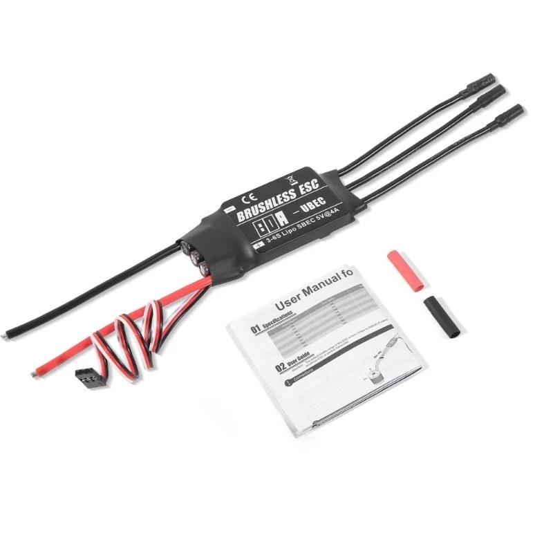 M4YC Reliable Brushless Speed Controller 20A to 80A Precisions Brushless for Hobbyists
M4YC Reliable Brushless Speed Controller 20A to 80A Precisions Brushless for Hobbyists