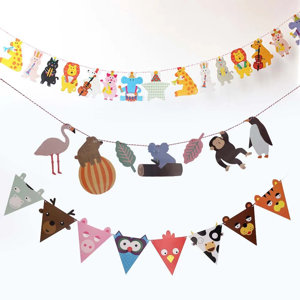 Birthday Flag Decorations Children's Day Kindergarten Activities Cartoon Animals Flag Birthday Party Decoration Balloon
Birthday Flag Decorations Children's Day Kindergarten Activities Cartoon Animals Flag Birthday Party Decoration Balloon