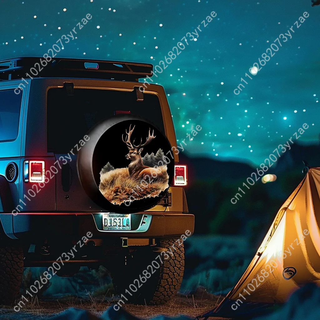 Cute Autumn Deer Various Models Spare Car Tire Cover Sand Dust Prevention Protect Wind Rain Tire Cover Sturdy Durable Tire Cover
Cute Autumn Deer Various Models Spare Car Tire Cover Sand Dust Prevention Protect Wind Rain Tire Cover Sturdy Durable Tire Cover