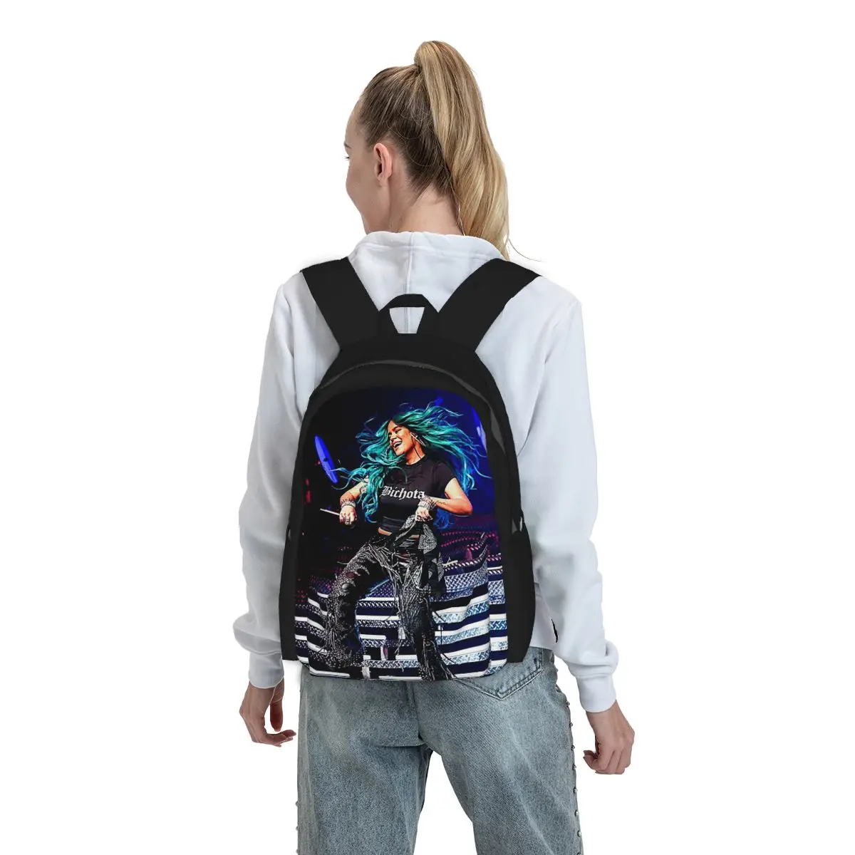 Karol G Backpack Student BookBag Kids School Bag Computer Shoulder Bags for Men Women
Karol G Backpack Student BookBag Kids School Bag Computer Shoulder Bags for Men Women
