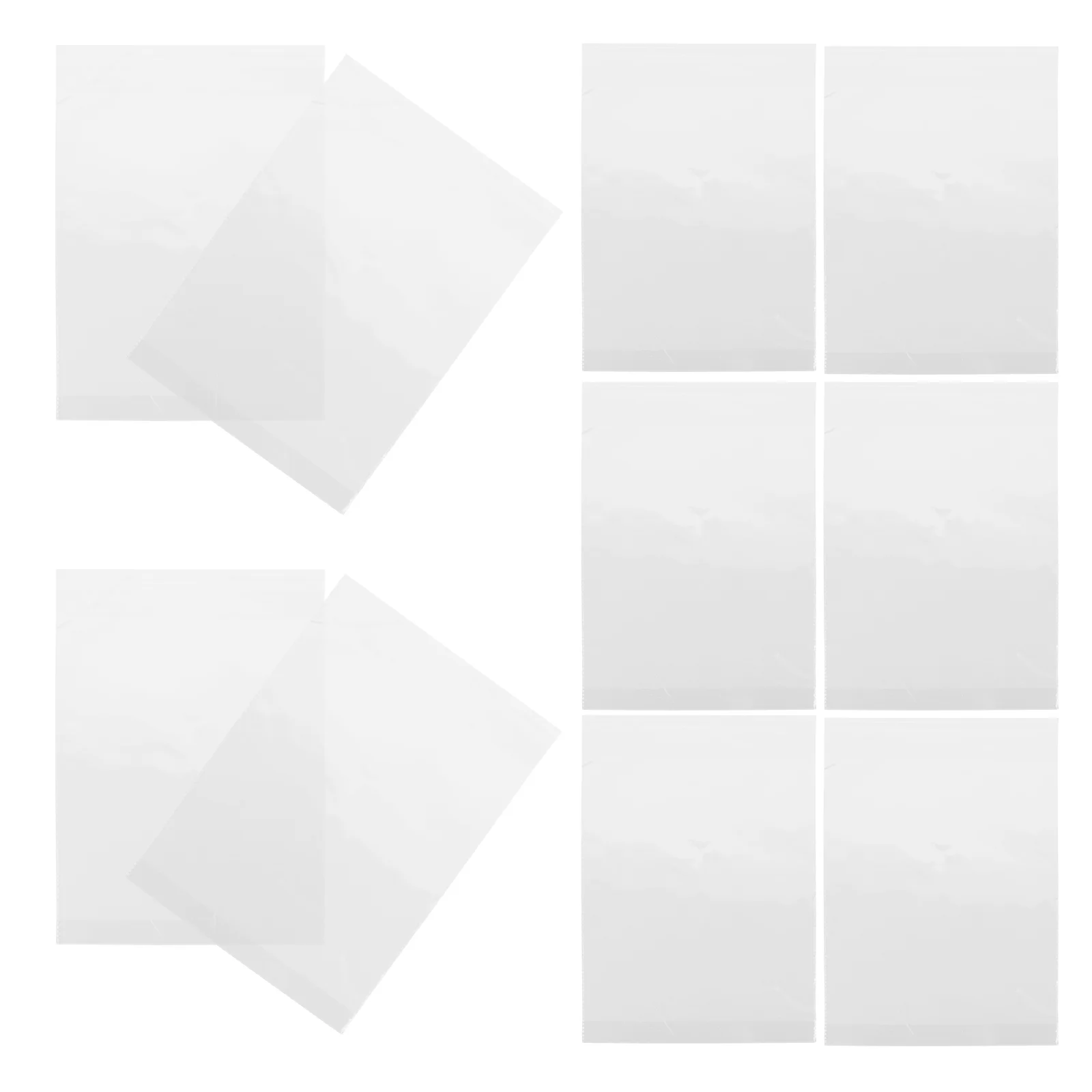 50 PCS Garment Bag Clothing Packaging Bags Shipping Clear Package Shirt Storage Clothes for Travel Transparent
50 PCS Garment Bag Clothing Packaging Bags Shipping Clear Package Shirt Storage Clothes for Travel Transparent