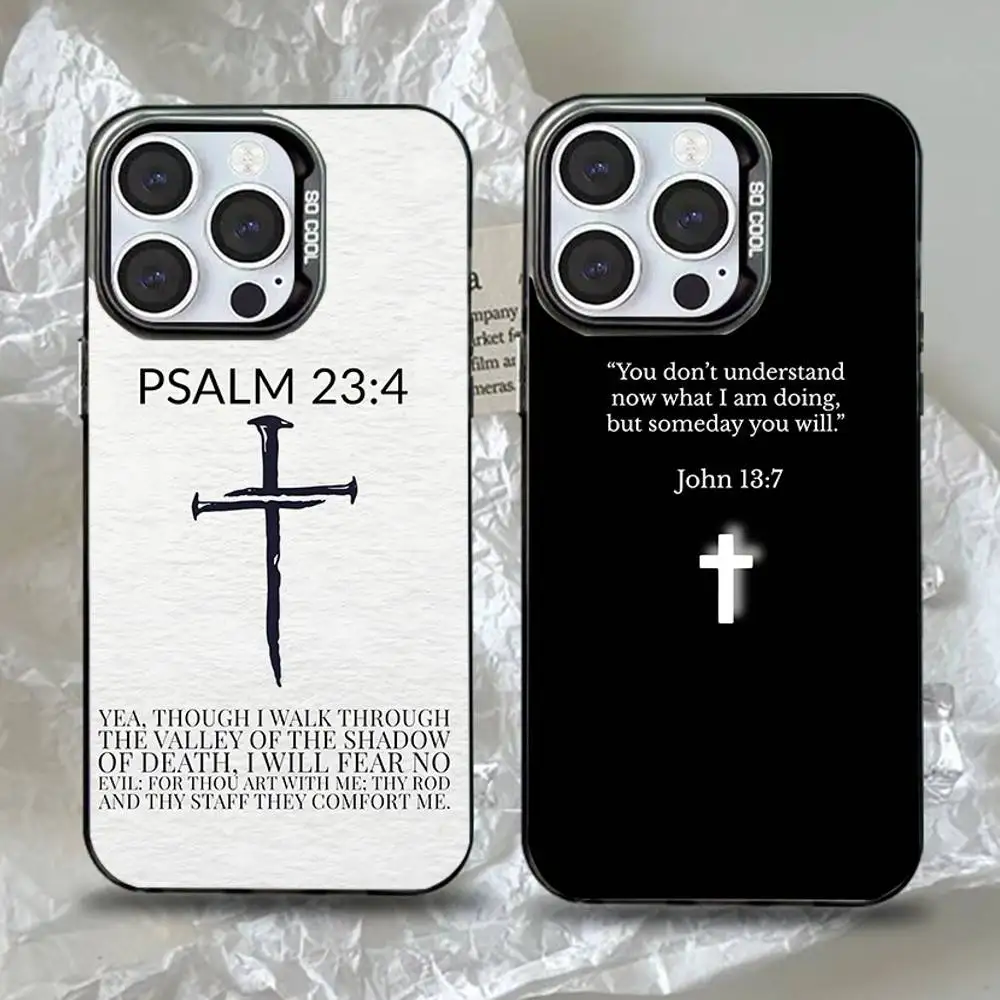 Jesus Bible Verse Phone Case For iPhone 16,15,14,13,12,11,Pro,Max,Plus,Mini,XS,SE Anti Fall Black Matte Hard Bumper 
Jesus Bible Verse Phone Case For iPhone 16,15,14,13,12,11,Pro,Max,Plus,Mini,XS,SE Anti Fall Black Matte Hard Bumper