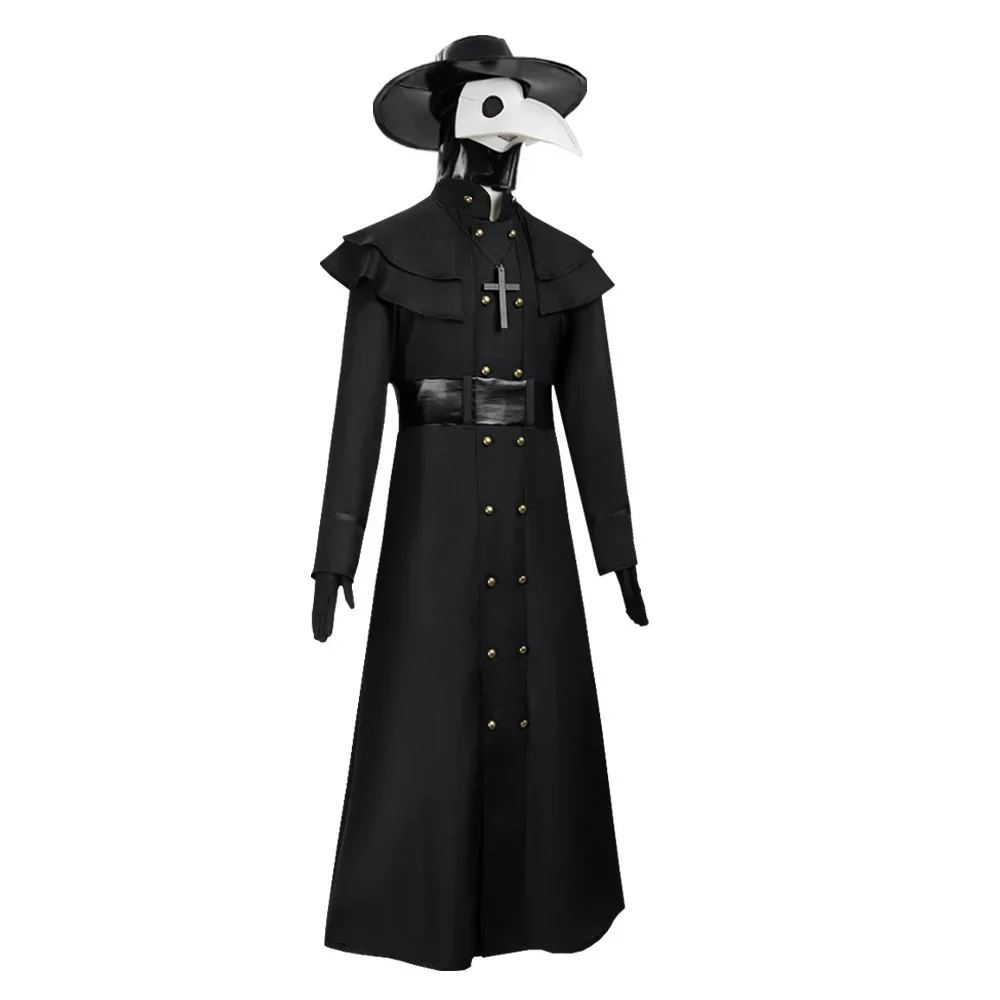 2026 Halloween Adult Medieval Steampunk Style European And American Plague Doctor Costume Bird Crow Long Billed Mask’^Er
2026 Halloween Adult Medieval Steampunk Style European And American Plague Doctor Costume Bird Crow Long Billed Mask’^Er