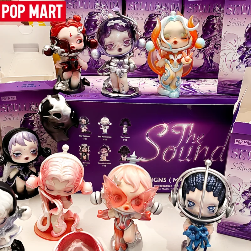 POP MART Skullpanda The Sound Series Blind Box Mystery Box Guess Bag Toys Doll Cute Anime Figure Desktop Ornaments Girl Gift
POP MART Skullpanda The Sound Series Blind Box Mystery Box Guess Bag Toys Doll Cute Anime Figure Desktop Ornaments Girl Gift