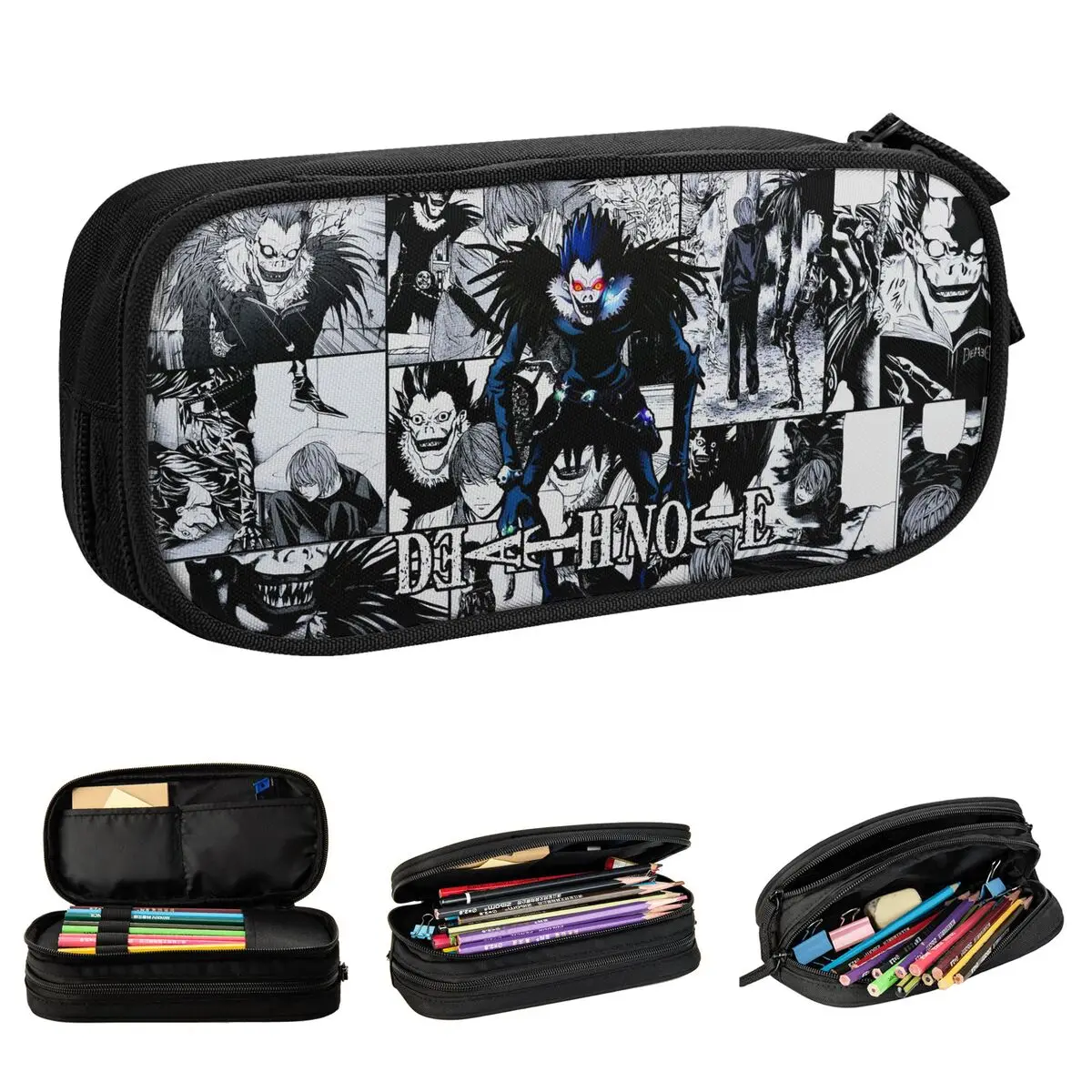 Death Note Pencil Case Classic Shinigami Anime Japan Manga Pen Holder Bag Girl Boy Large Storage School Supplies Gift Pencil Box
Death Note Pencil Case Classic Shinigami Anime Japan Manga Pen Holder Bag Girl Boy Large Storage School Supplies Gift Pencil Box