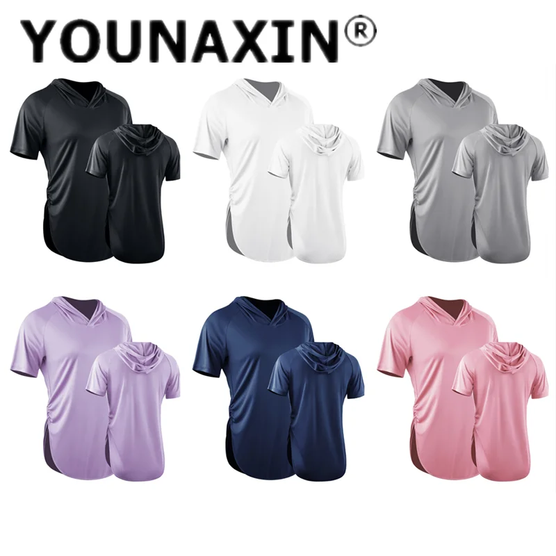 Women's Yoga T-shirts Training Hooded Short-Sleeveless Tight Fitness Clothes Cycling Clothes Running Sexy Top M L XL 2XL 3XL
Women's Yoga T-shirts Training Hooded Short-Sleeveless Tight Fitness Clothes Cycling Clothes Running Sexy Top M L XL 2XL 3XL