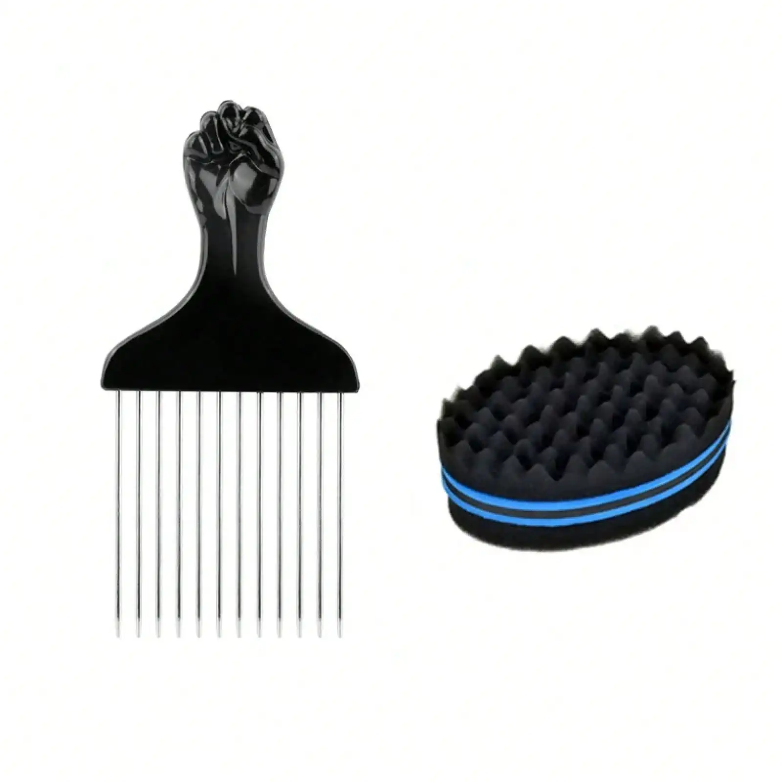 Afro Curly Hair Sponge Twist Hair Comb Glove Set Barbershop Curling Net Comb Salon Hairdressers Wave Hair Style Tools
Afro Curly Hair Sponge Twist Hair Comb Glove Set Barbershop Curling Net Comb Salon Hairdressers Wave Hair Style Tools