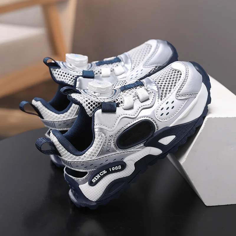 Kids Summer Outdoor Sports Shoes Breathable Mesh Hollow Design Flexible Sole Anti Kick Toe Comfort Sneakers Daily Wear
Kids Summer Outdoor Sports Shoes Breathable Mesh Hollow Design Flexible Sole Anti Kick Toe Comfort Sneakers Daily Wear