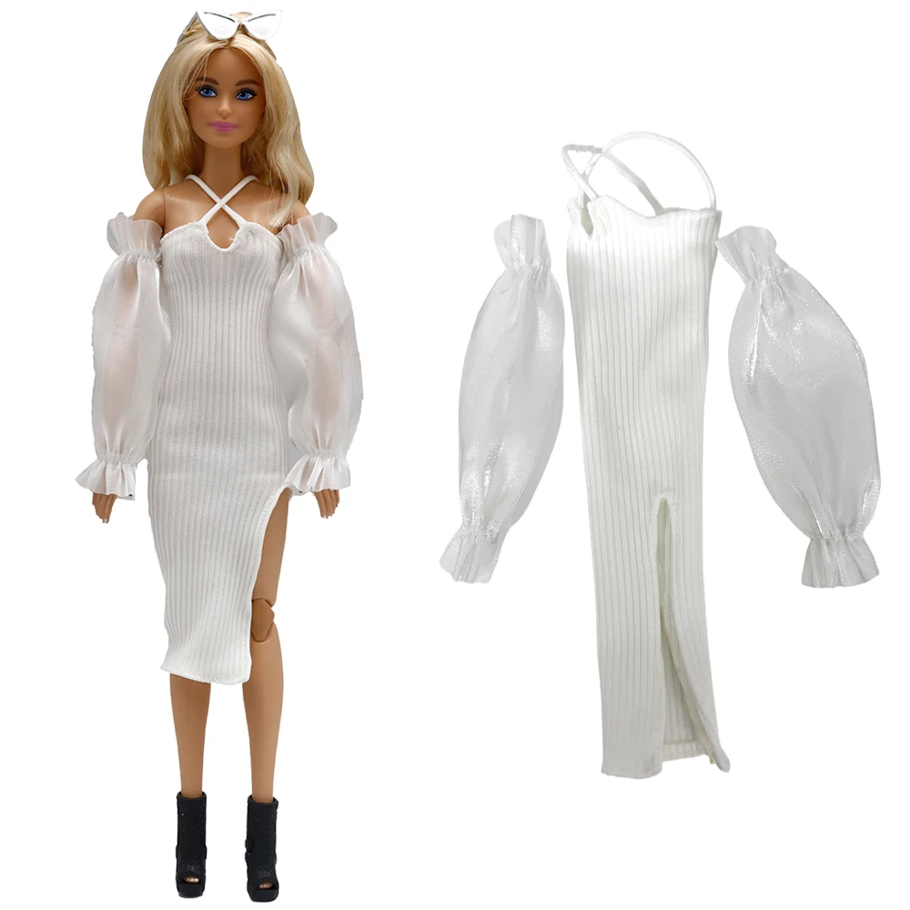 NK 1 Pcs 11.5 inch Doll Clothes White Dress with Princess Sleeves Clothes for 1/6 Doll Party Dresd for 30CM Doll Accessories Toy
NK 1 Pcs 11.5 inch Doll Clothes White Dress with Princess Sleeves Clothes for 1/6 Doll Party Dresd for 30CM Doll Accessories Toy