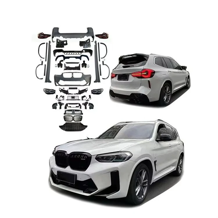 STLF 2025 New Products Body Kits G01 X3 Facelift to 2022 + X3M F97 M Power Old Model to New Model Kit Body Kits for BMWs
STLF 2025 New Products Body Kits G01 X3 Facelift to 2022 + X3M F97 M Power Old Model to New Model Kit Body Kits for BMWs