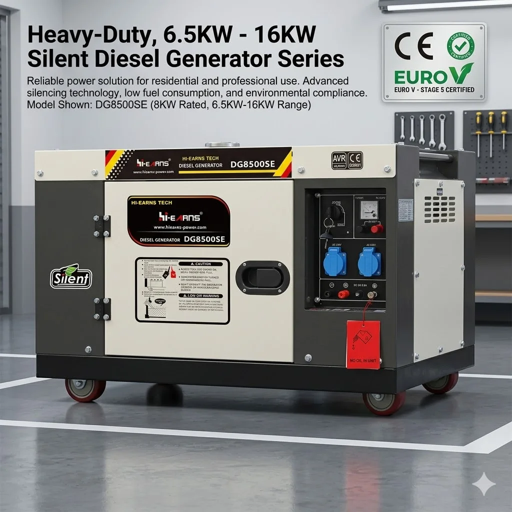 6.5KW 8KW 10KW 12KW 16KW 220V Silent Air Cooled Diesel Generator With Digital Panel For Home
6.5KW 8KW 10KW 12KW 16KW 220V Silent Air Cooled Diesel Generator With Digital Panel For Home