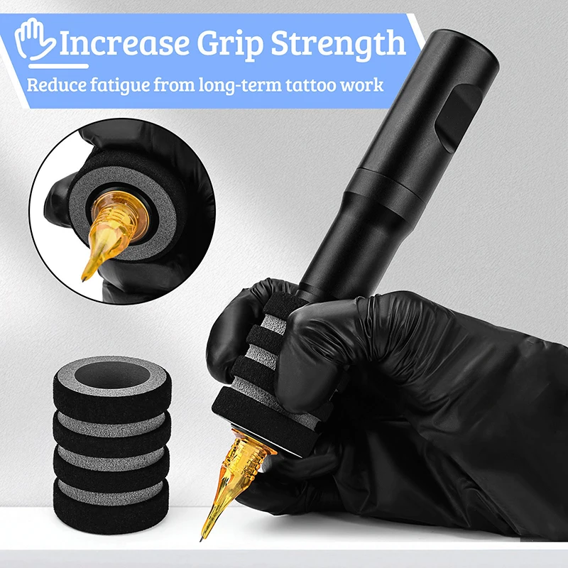 Anti-Slip Tattoo Pen Grip Cover, Memory Foam Sleeve Reduces Vibration & Fatigue, Fits Most Machines, Lightweight & Durable
Anti-Slip Tattoo Pen Grip Cover, Memory Foam Sleeve Reduces Vibration & Fatigue, Fits Most Machines, Lightweight & Durable