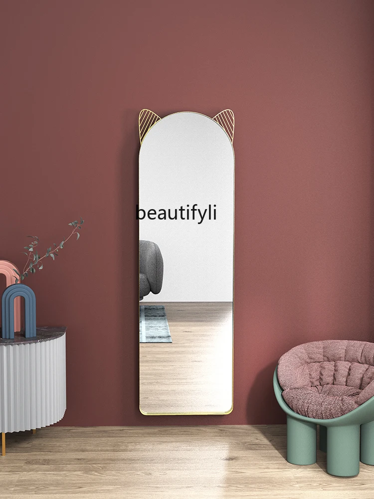 zqLight Luxury Full-Length Mirror Dressing Mirror Household Bedroom Wall Hanging Wall Mirror Floor Mirror
zqLight Luxury Full-Length Mirror Dressing Mirror Household Bedroom Wall Hanging Wall Mirror Floor Mirror