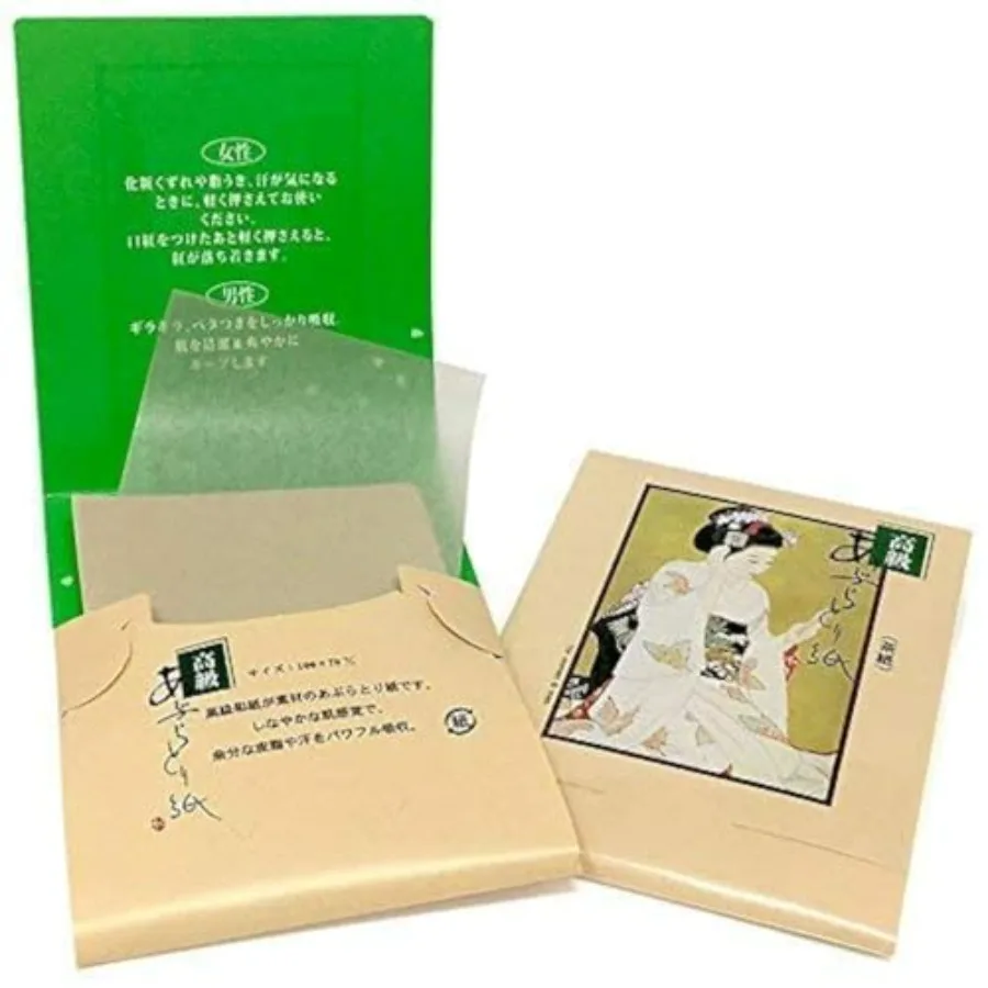 3 X Japanese Premium Oil Blotting Paper 200 Sheets B,Large 10cm x7cm
3 X Japanese Premium Oil Blotting Paper 200 Sheets B,Large 10cm x7cm