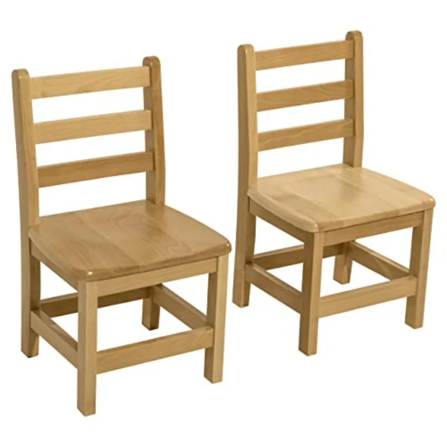 Wooden Chair Set, Fully Assembled Youth Ladderback Wood Chairs for,15" Seat Height for Ages 9-11 Set of Two
Wooden Chair Set, Fully Assembled Youth Ladderback Wood Chairs for,15" Seat Height for Ages 9-11 Set of Two