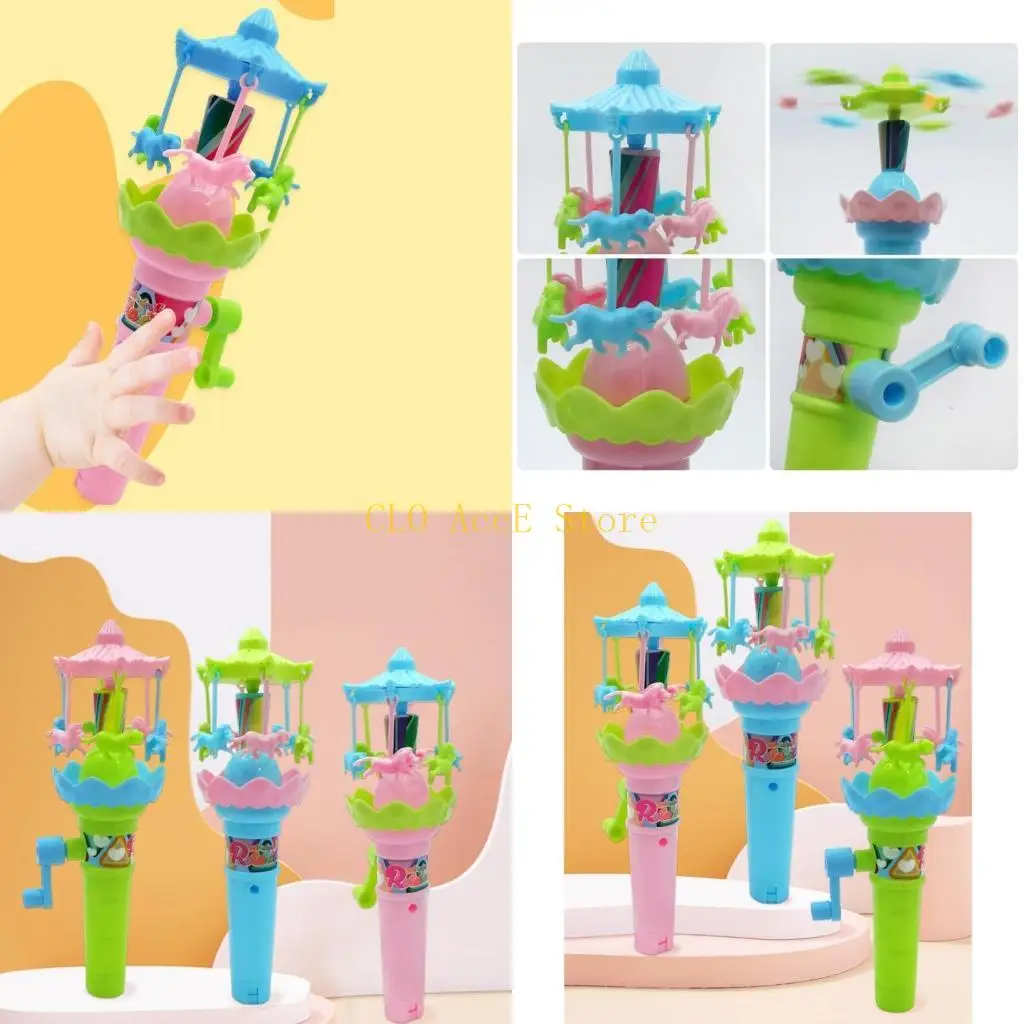16FE Dynamic Hand Cranked Carousel Toy with Animal Pendants for Stall Market Street Vending Cool Merry-Go-Round Wholesale
16FE Dynamic Hand Cranked Carousel Toy with Animal Pendants for Stall Market Street Vending Cool Merry-Go-Round Wholesale