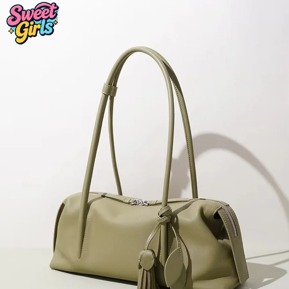Casual Genuine Leather Shoulder Bag Large Capacity Soft Pillow Handbag Women Underarm Tote Bag For Daily Commute
Casual Genuine Leather Shoulder Bag Large Capacity Soft Pillow Handbag Women Underarm Tote Bag For Daily Commute